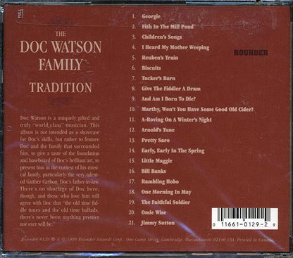 The Doc Watson Family - Tradition (CD)