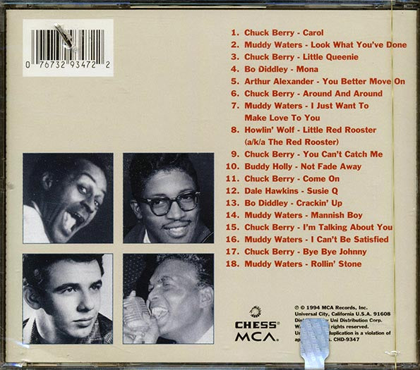 Chuck Berry, Muddy Waters, Bo Diddley, Etc. - Stone Rock Blues: The Original Recordings Of Songs Covered By The Rolling Stones (CD)