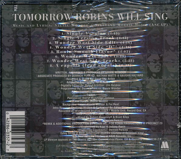 Stevie Wonder - Tomorrow Robins Will Sing (CD)