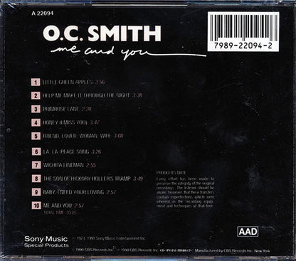OC Smith - Me And You (CD)