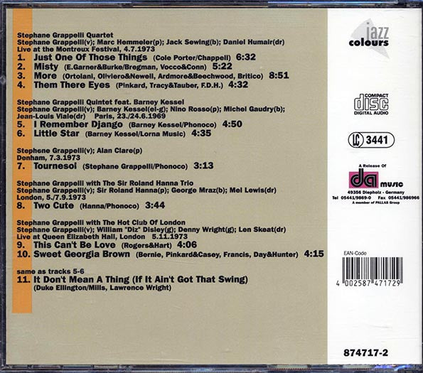Stephane Grappelli - Stephane Grappelli (CD)