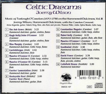 Joemy Wilson - Celtic Dreams: Music Of Turlough O'Carolan 1670-1738 On The Hammered Dulcimer Volume III (CD)