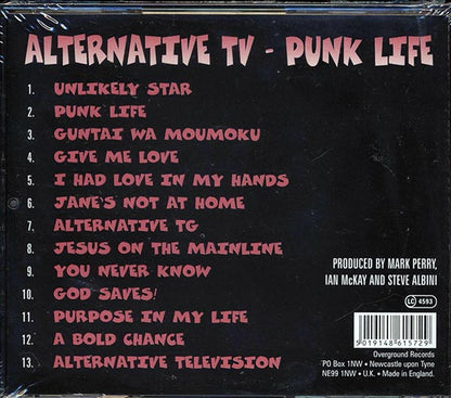 Alternative TV - Punk Life (CD)