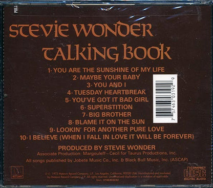 Stevie Wonder - Talking Book (CD)