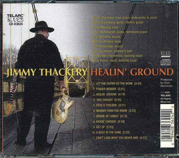 Jimmy Thackery - Healin' Ground (CD)