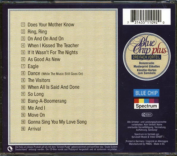 Abba - Arrival; Ring Ring; Does Your Mother Know Und 13 Weitere ABBA Hits (CD)