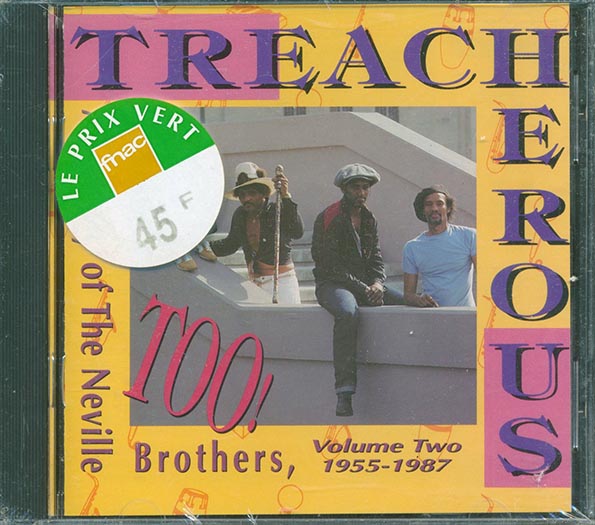 The Neville Brothers - Treacherous Too! A History Of The Neville Brothers, Volume 2 1955-1987 (CD)