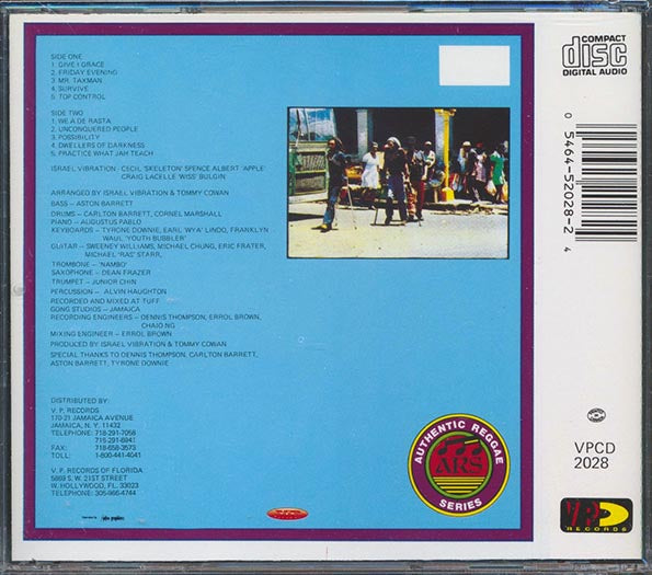 Israel Vibration - Unconquered People (CD)