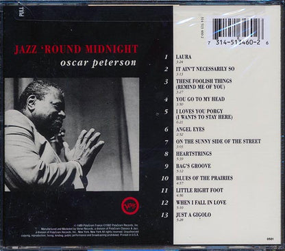 Oscar Peterson - Jazz 'Round Midnight (CD)