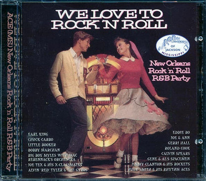 Huey Smith, Gerri Hall, Roland Cook, Etc. - We Love To Rock N Roll. New Orleans Rock 'N' Roll R&B Party (CD)