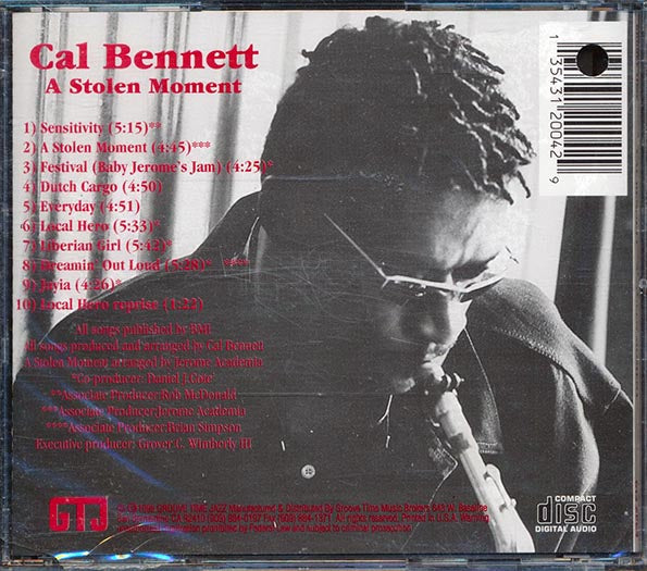 Cal Bennett - A Stolen Moment (CD)