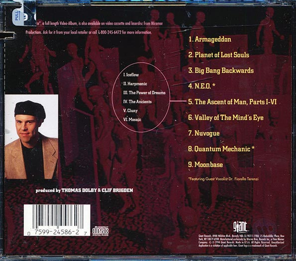 Thomas Dolby - The Gate To The Mind's Eye Soundtrack (CD)