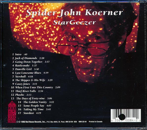 Spider John Koerner - Star Geezer (CD)