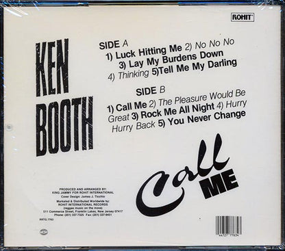 Ken Boothe - Call Me (CD)