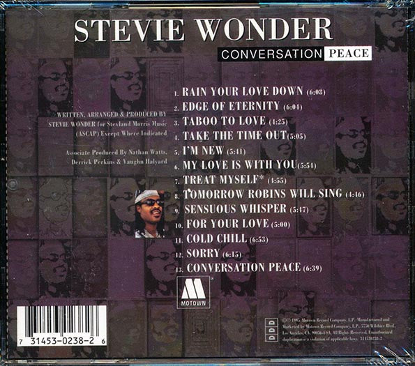 Stevie Wonder - Conversation Peace (CD)