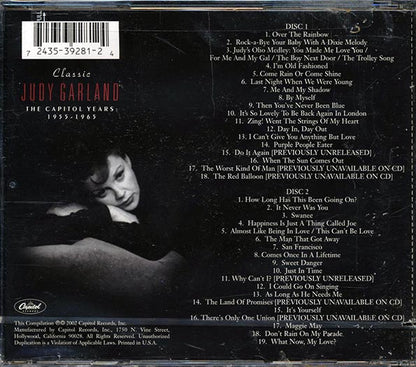 Judy Garland - Classic Judy Garland: The Capitol Years 1955-1965 (37 tracks) (CD)