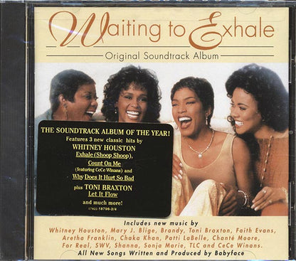 Whitney Houston, Toni Braxton, Aretha Franklin, Etc. - Waiting To Exhale: Original Soundtrack Album (CD)