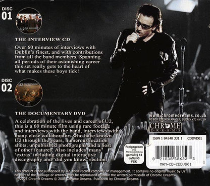 U2 - The Document Interview CD And DVD Documentary (CD)