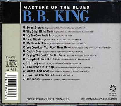 BB King - Everyday I Have The Blues: 14 Legendary Hits (CD)