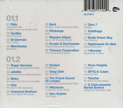 Dido, Gorillaz, St Germain, Morcheeba, Etc. - Ultra Chilled 01 (CD)
