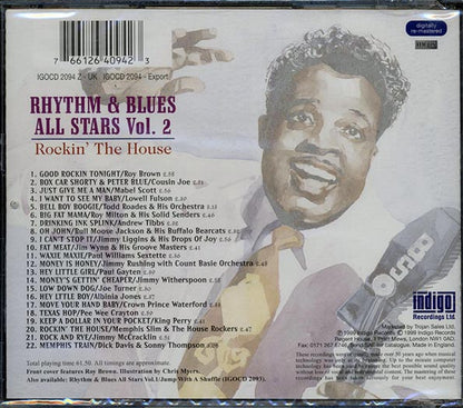 Roy Brown, Cousin Joe, Mabel Scott, Lowell Fulson, Etc. - Rhythm & Blues All Stars Volume 2: Rockin' The House (CD)