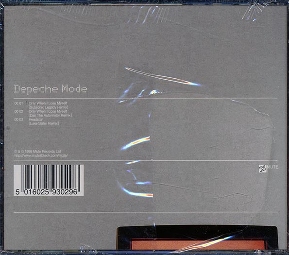 Depeche Mode - Only When I Lose Myself (CD)
