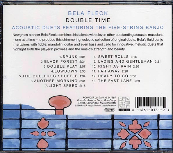 Bela Fleck - Double Time: Acoustic Duets Featuring The Five-String Banjo (CD)