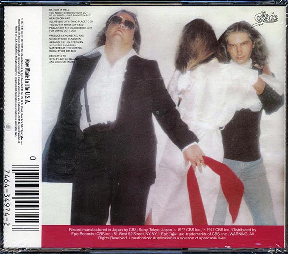 Meat Loaf - Bat Out Of Hell (CD)