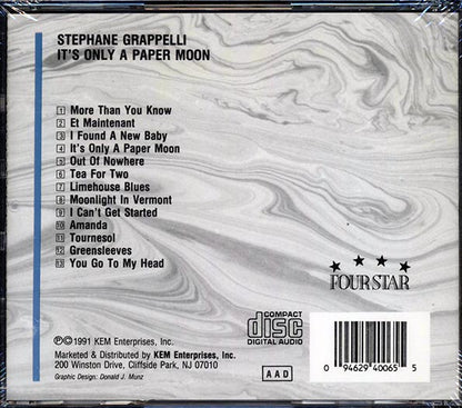 Stephane Grappelli - It's Only A Paper Moon (CD)