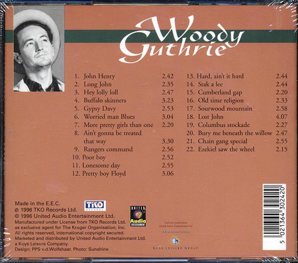 Woody Guthrie - Woody Guthrie (CD)