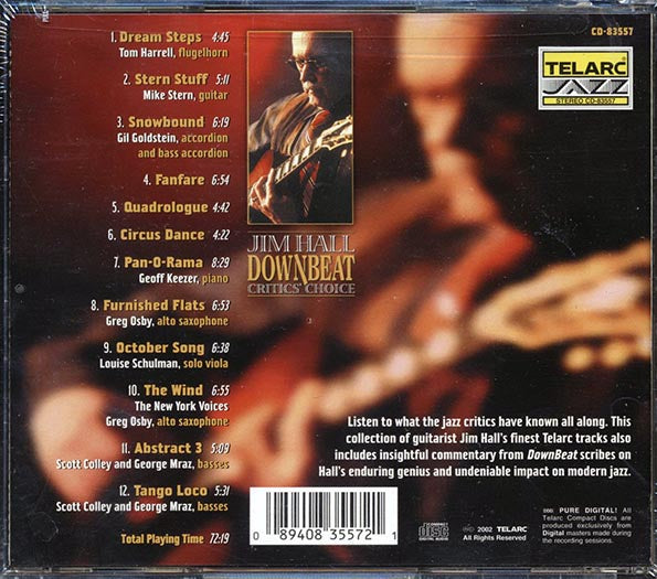 Jim Hall - Downbeat Critic's Choice (CD)