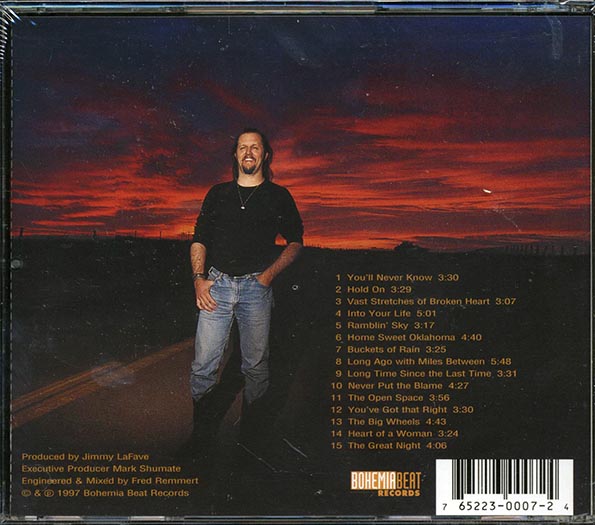 Jimmy LaFave - Road Novel (CD)