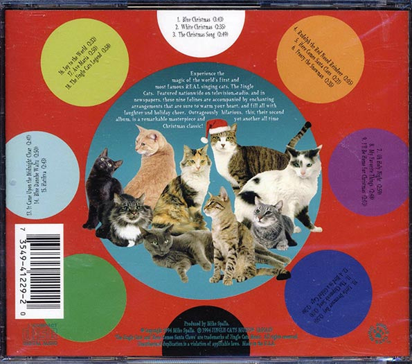 The Jingle Cats - Here Comes Santa Claws (CD)