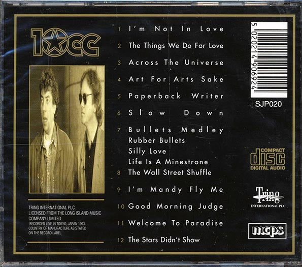 10CC - In Concert (CD)