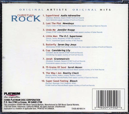 Newsboys, Audio Adrenaline, Jennifer Knapp, Etc. - Christian Rock Volume 2 (CD)