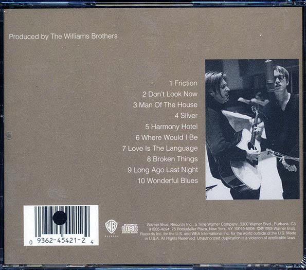The Williams Brothers - Harmony Hotel (CD)