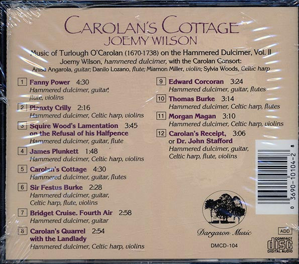 Joemy Wilson - Carolan's Cottage (CD)