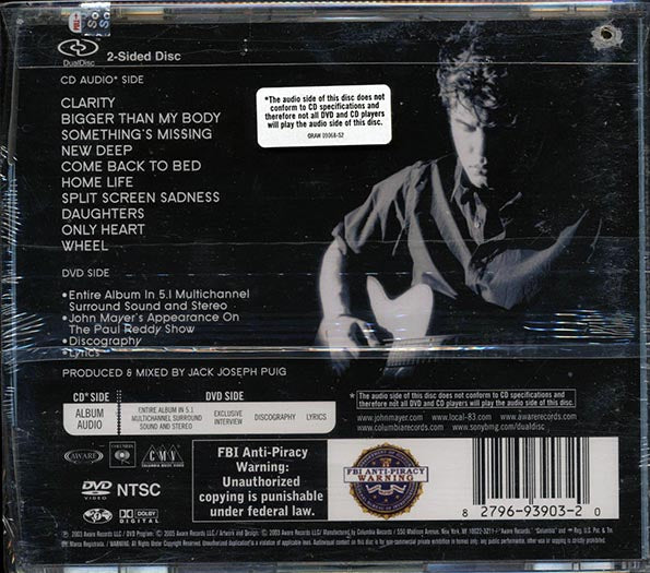 John Mayer - Heavier Things (CD/DVD dualdisc) (CD)