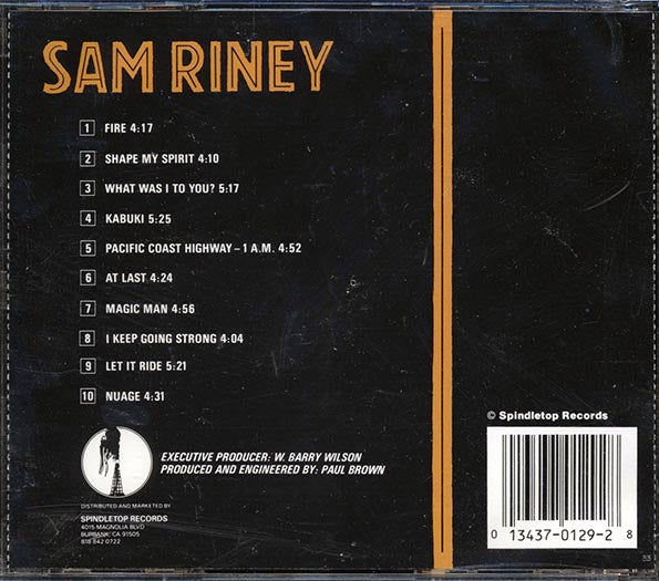 Sam Riney - At Last (CD)