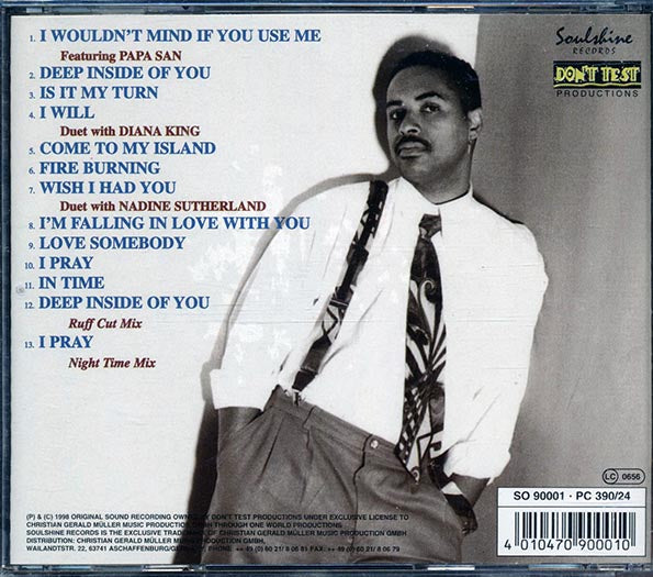 Jr. Tucker - Deep Inside Of You (CD)