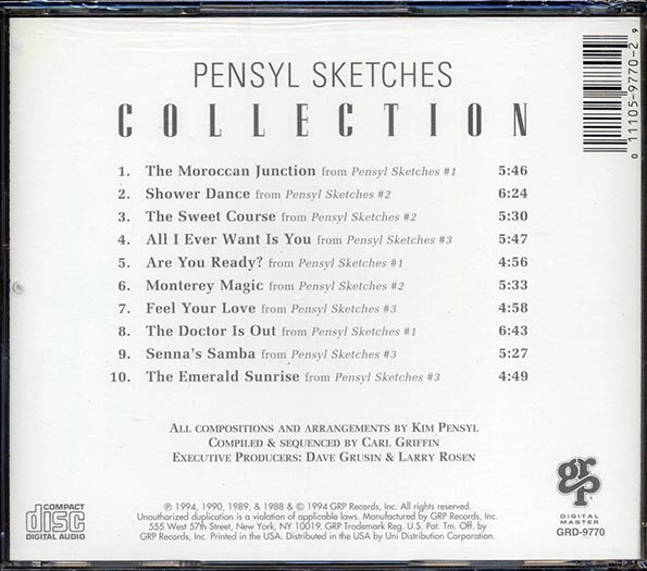 Kim Pensyl - Pensyl Sketches Collection (CD)
