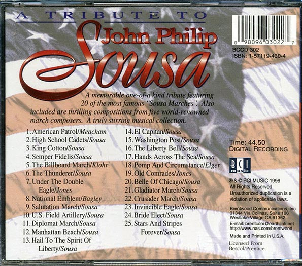 John Philip Sousa - America's Favorite Marches
