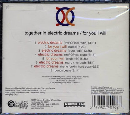 Outta Control - Together In Electric Dreams: For You I Will (CD)