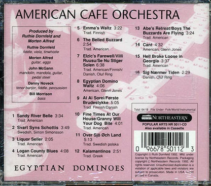 American Cafe Orchestra - Egyptian Dominoes (CD)