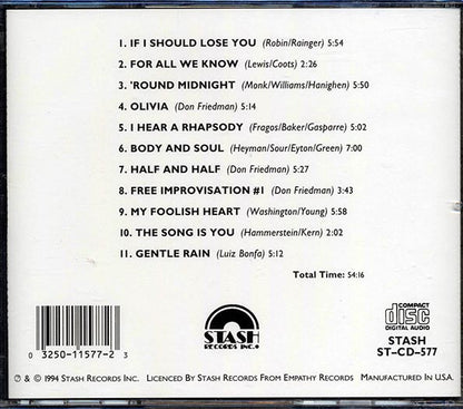 Don Friedman - I Hear A Rhapsody (CD)