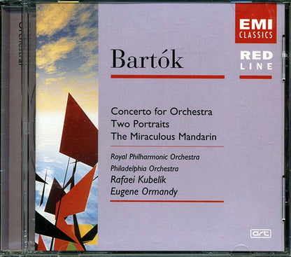 Bartok, Royal Philharmonic Orchestra, The Philadelphia Orchestra, Rafael Kubelik, Eugene Ormandy - Concerto For Orchestra; Two Portraits; The Miraculous Mandarin (CD)