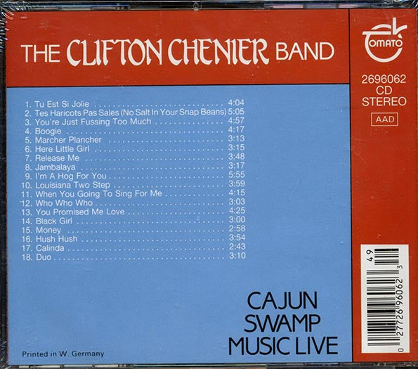 The Clifton Chenier Band - Cajun Swamp Music: Live (CD)