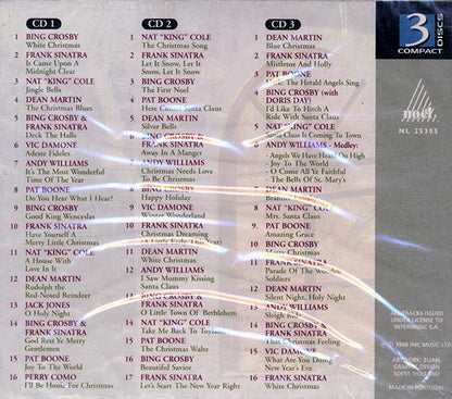 Bing Crosby, Frank Sinatra, Dean Martin, Pat Boone, Nat King Cole, Etc. - White Christmas With The Crooners (49 tracks) (3xCD) (CD)