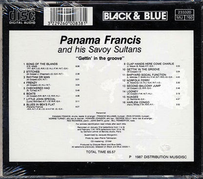 Panama Francis & His Savoy Sultans - Gettin' In The Groove (CD)