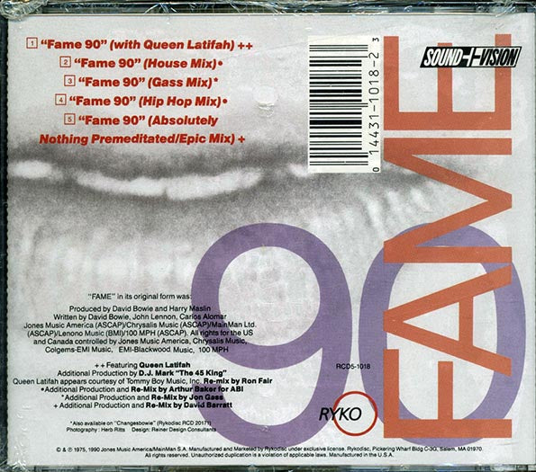 David Bowie - Fame '90 (CD)